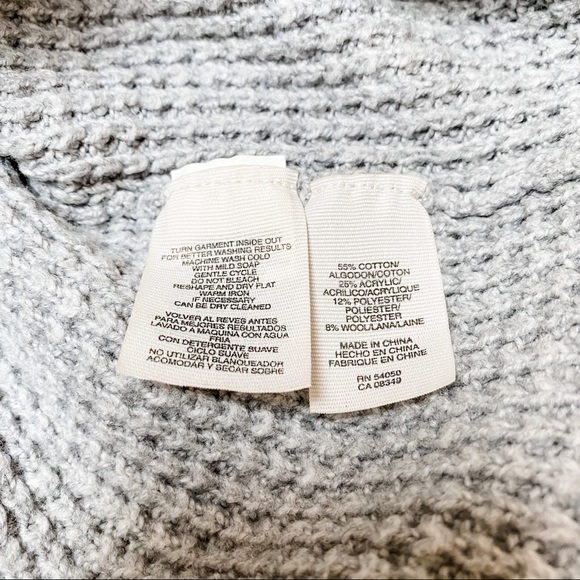 Rachel Roy Gray Pullover Crewneck Sweater - Picture 4 of 4